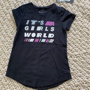 Girls under Armour tee